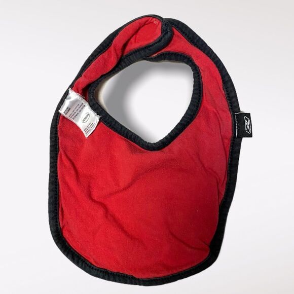 CALGARY Flames Baby Bib - Picture 3 of 4